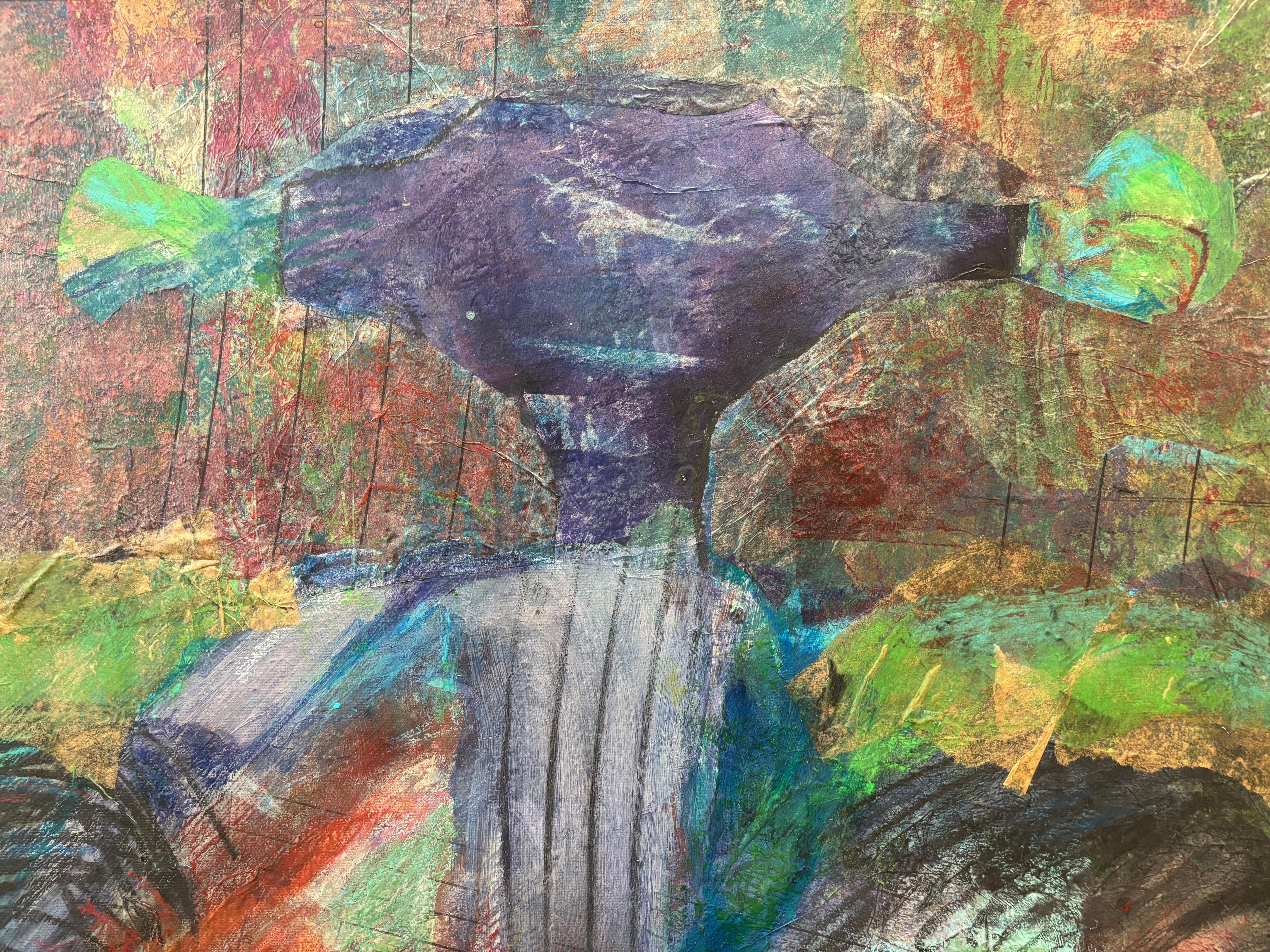 Abstract II Time Tender - Painting by Majio
