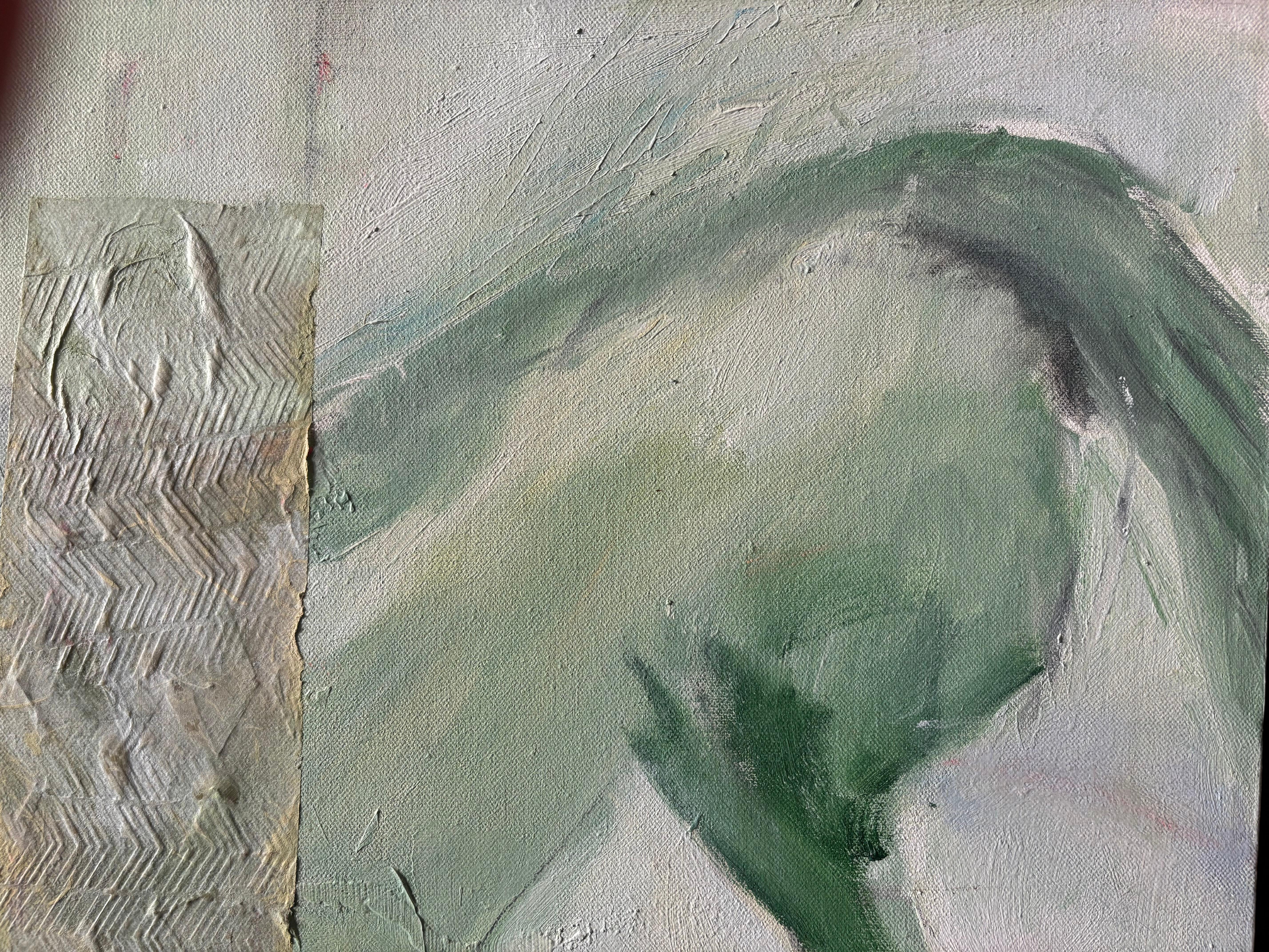 Tiere I: Koyote mit Leiter (Sonstige Kunststile), Painting, von Majio