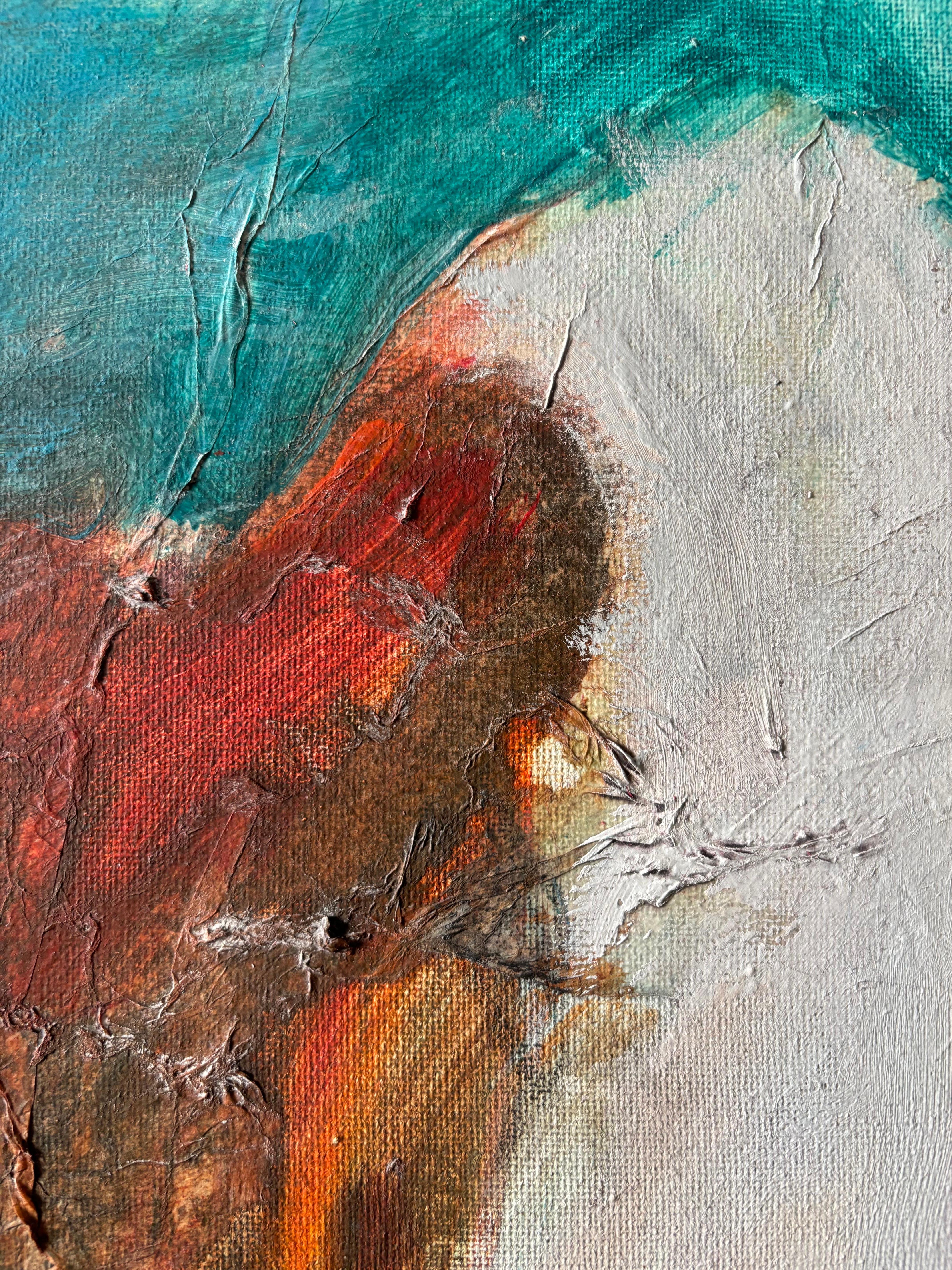 Tiere I: Feeding-Fledgling – Painting von Majio