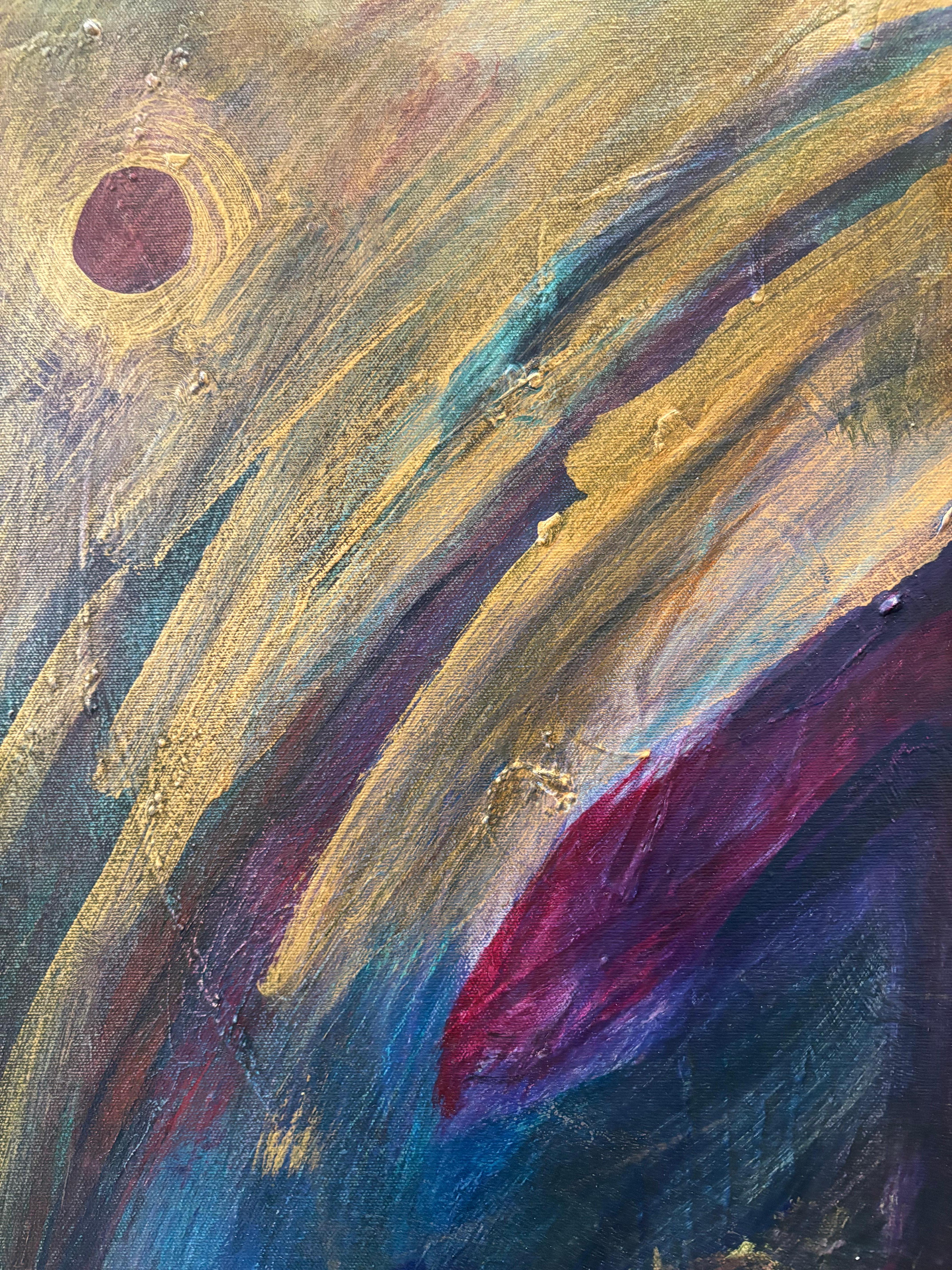 Tiere II: Der werdende Bär – Painting von Majio