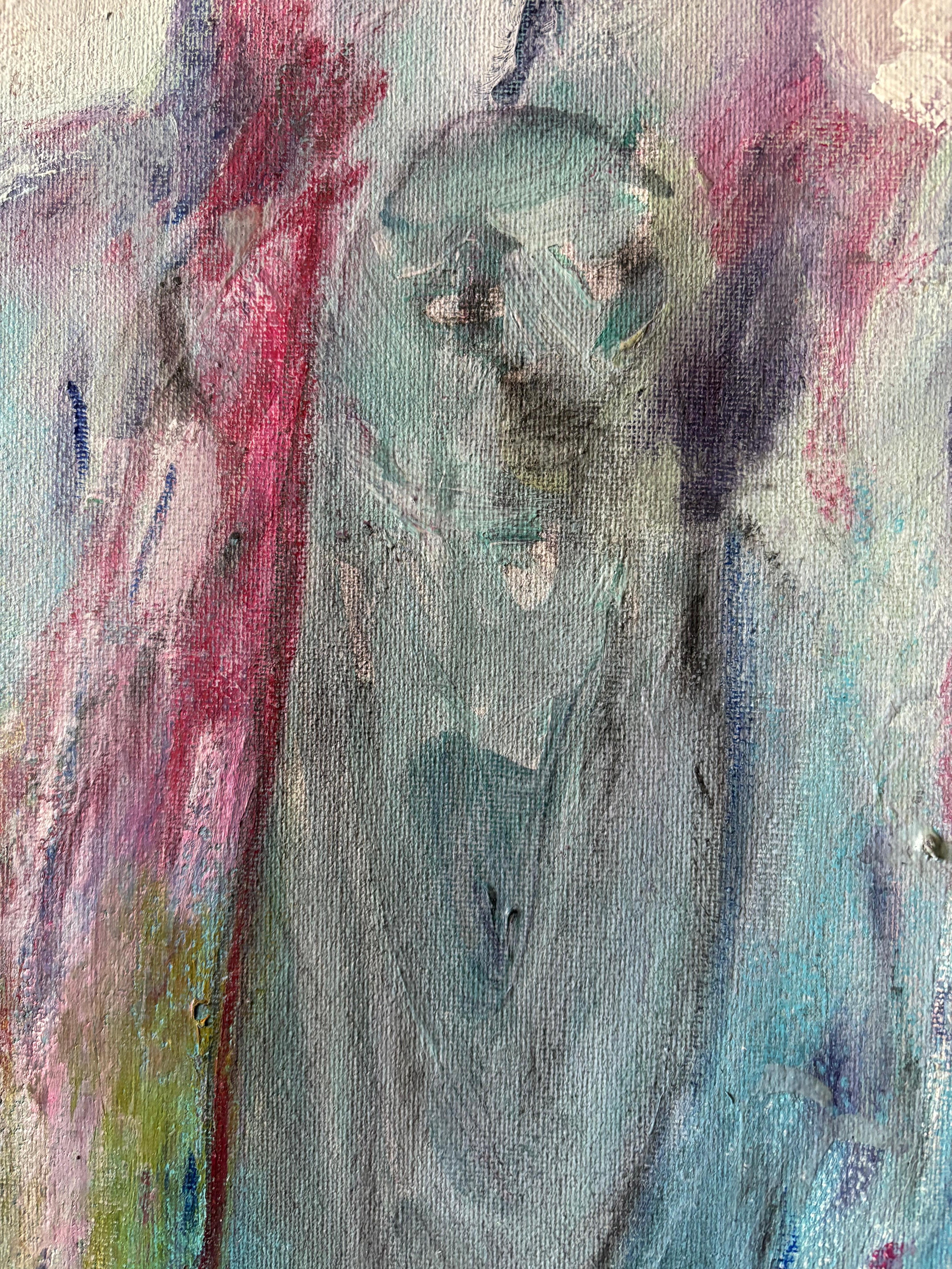 Tiere II: Eule II: Eule (Sonstige Kunststile), Painting, von Majio