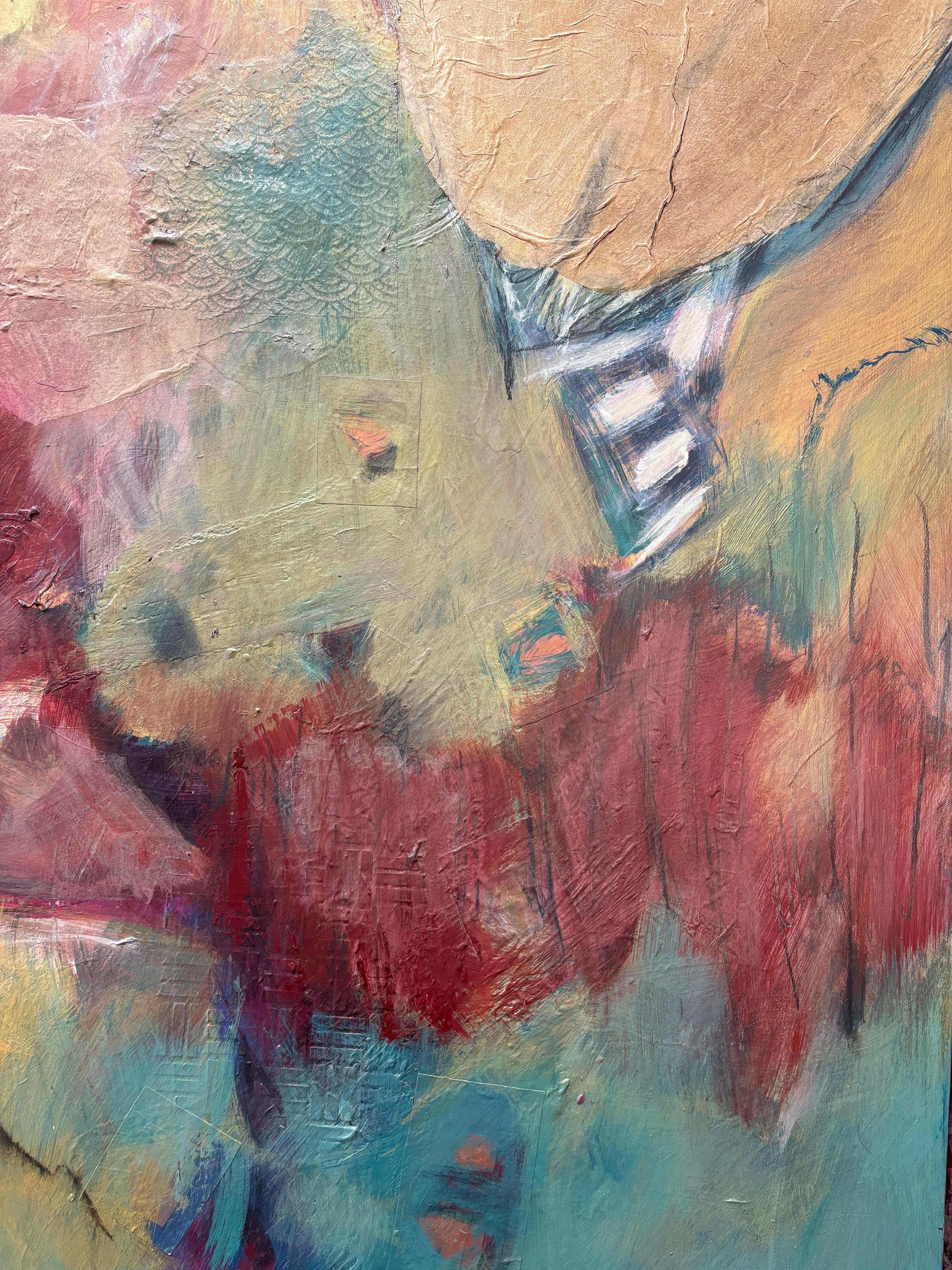 Abstract I: Beast Emerging For Sale 1