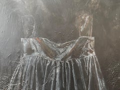 Slip-of-Self Painting on Blackboard, 60x40 Inches, New Condition