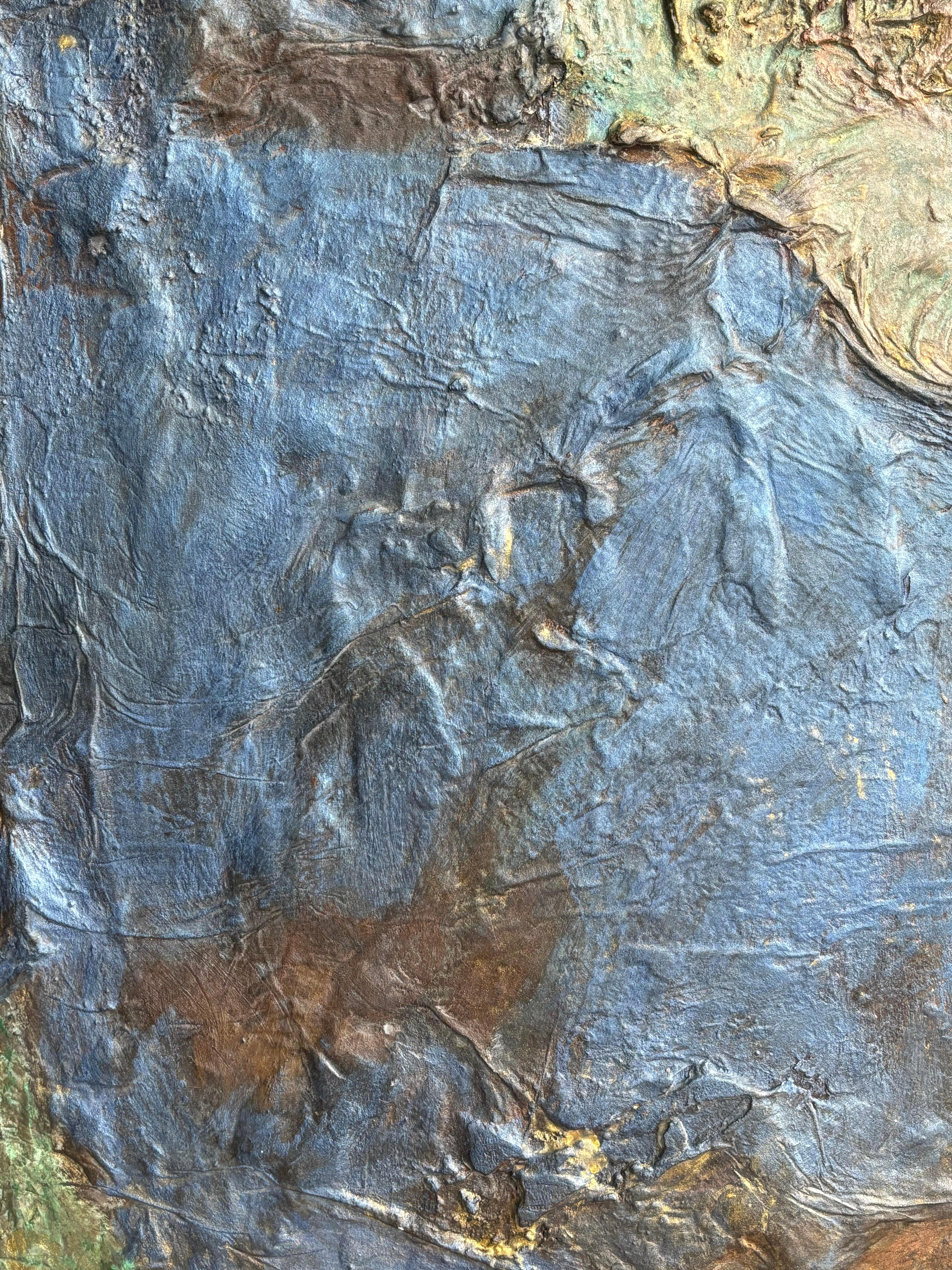 Estratto I: Percorsi incrociati - Abstract Painting Marrone di Majio