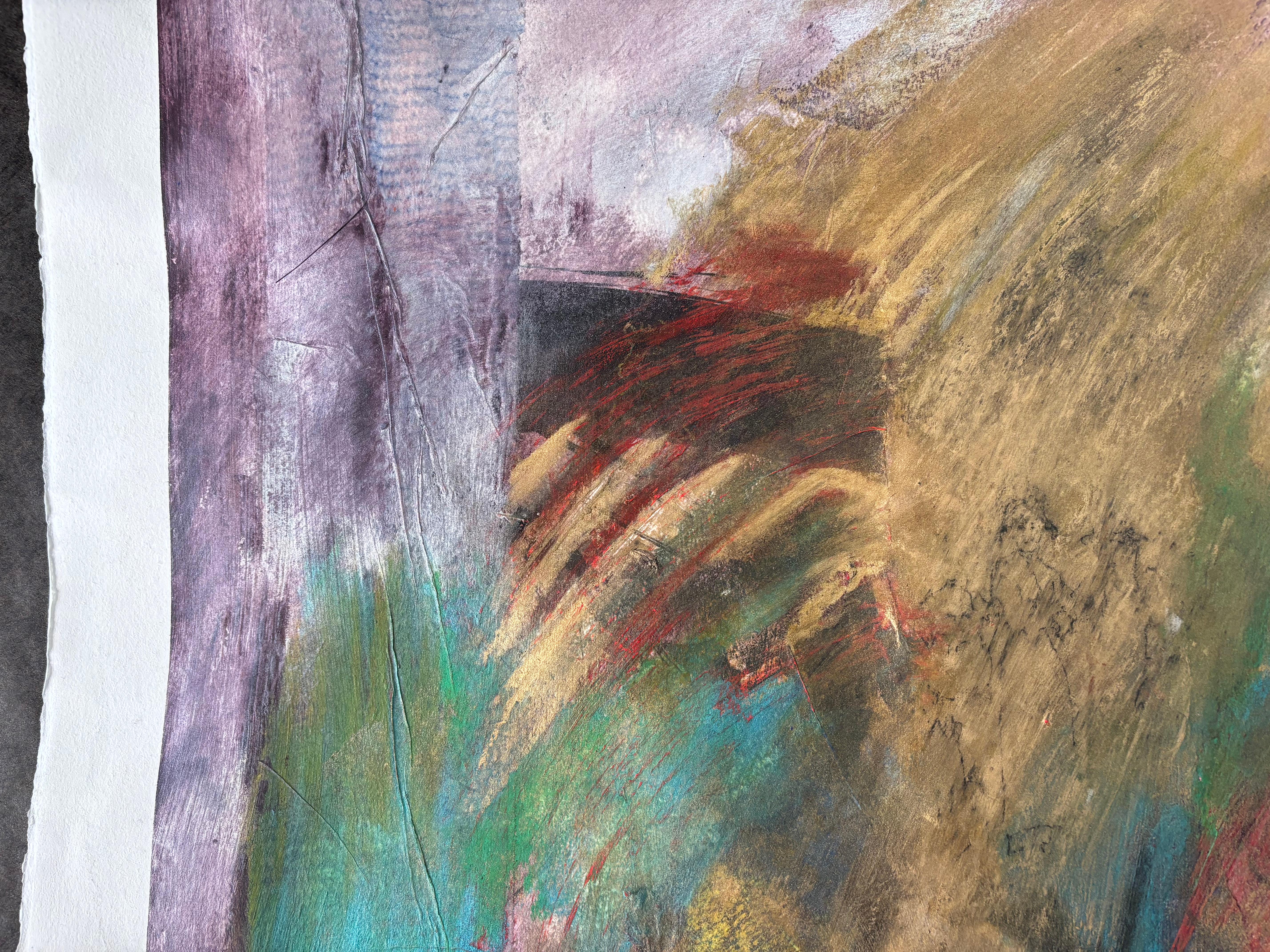 Dittico Viaggio nell'infinito - Painting Astratto di Majio