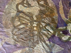 Diptyque Ribs of Tyme Cire froide, monoprints, bâton d'huile sur toile