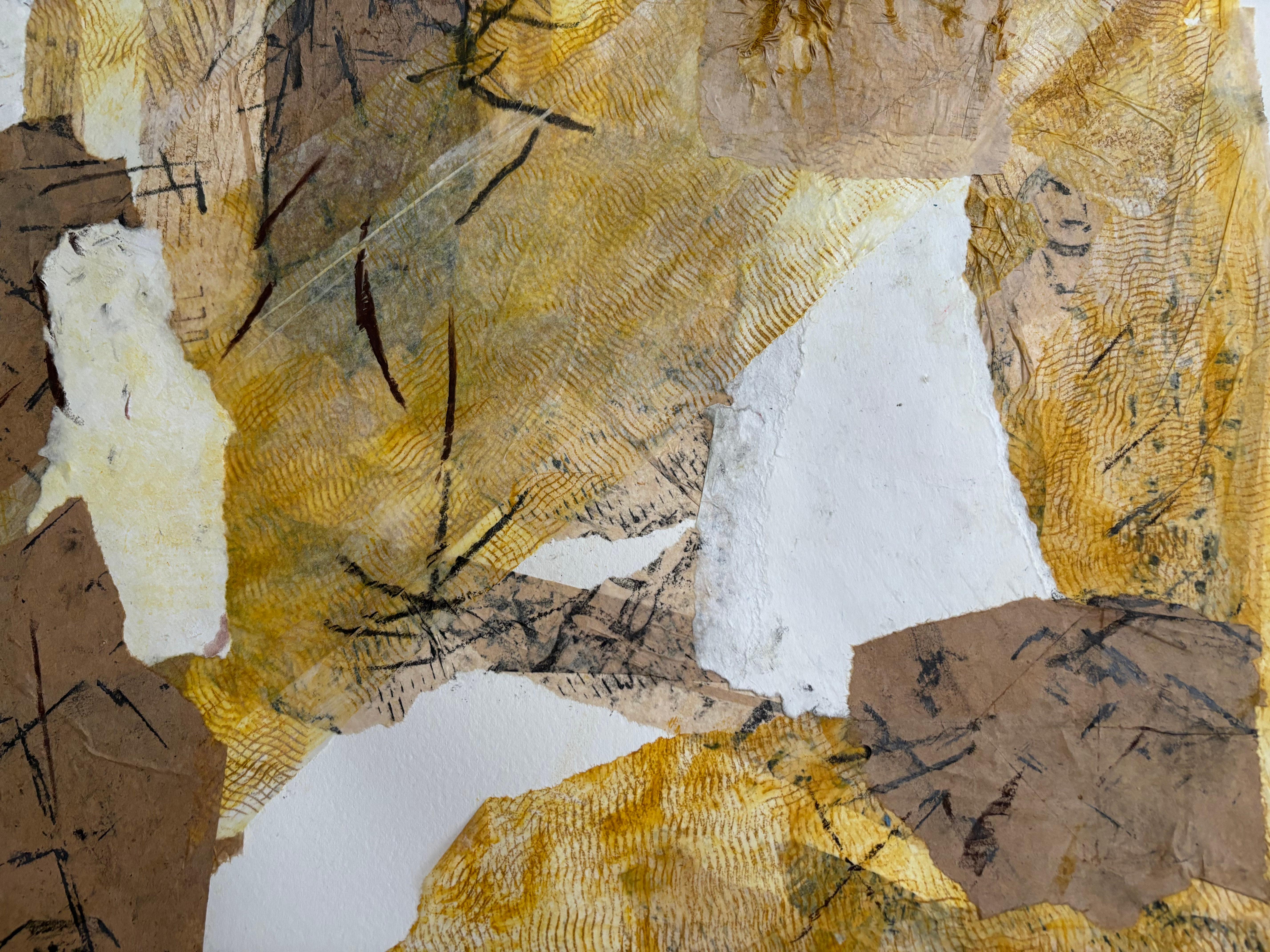 Diptych Through the Opening - Abstract Painting by Majio