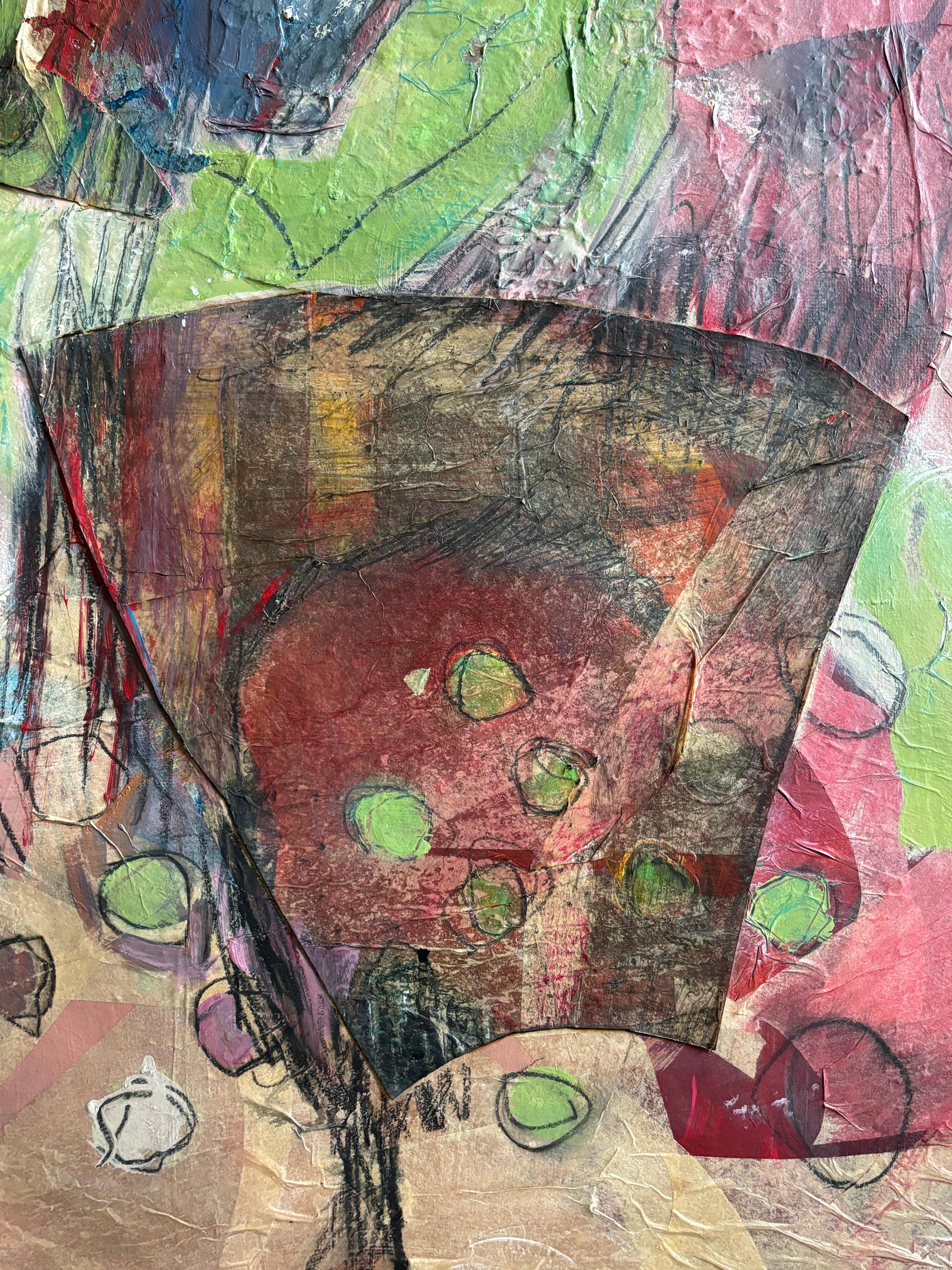 Abstract I: Serie a ventaglio: Ventaglio-Irreverenza - Painting di Majio