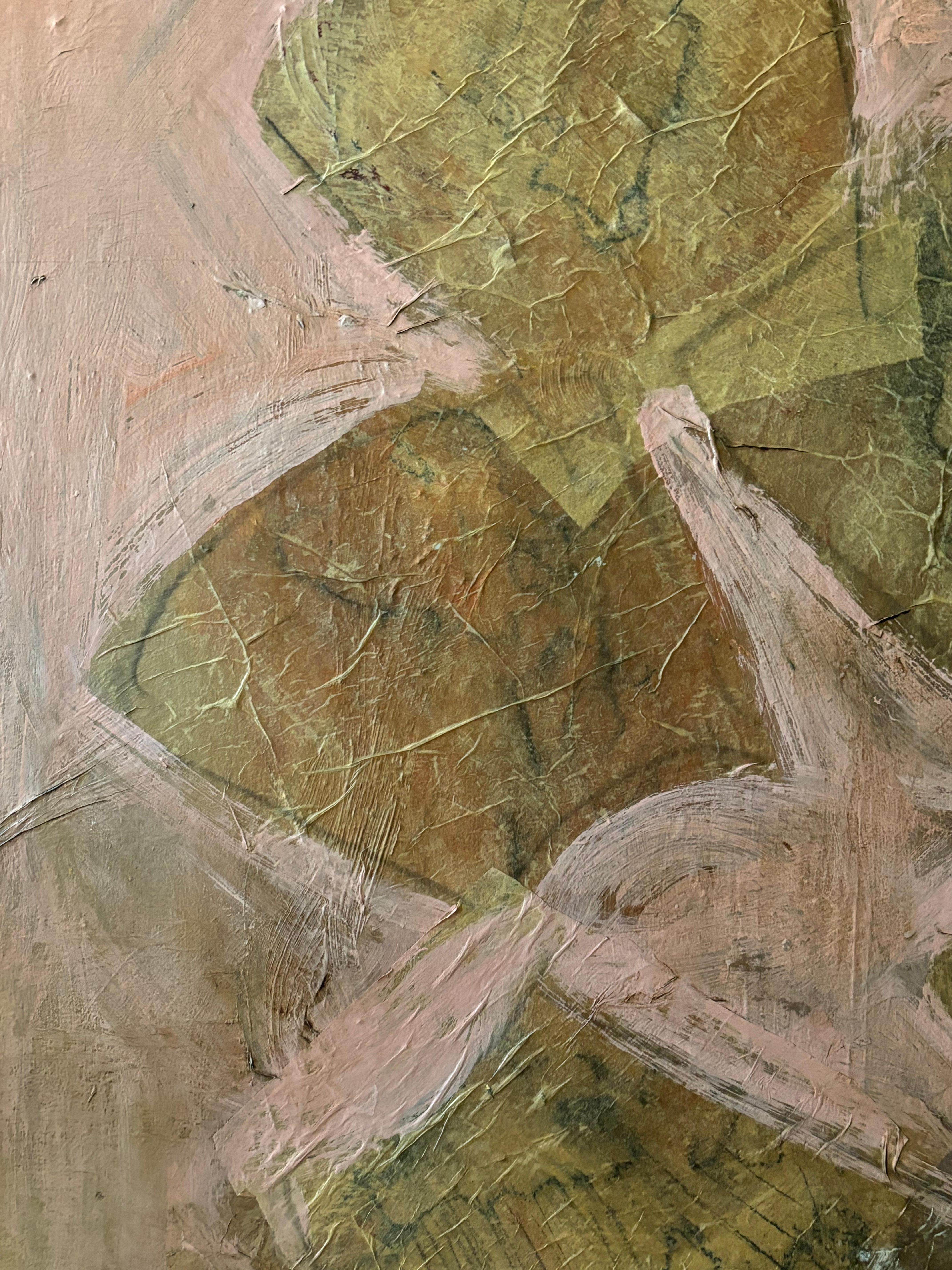 Abstract I: Serie a ventaglio: Sfumature e potenza - Painting Astratto di Majio
