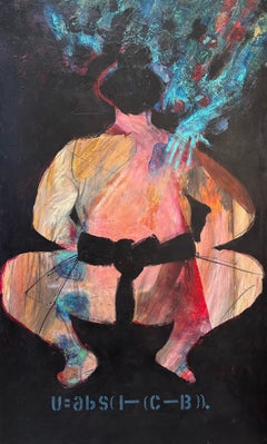 Figurative I Blackboard Series: Sumo