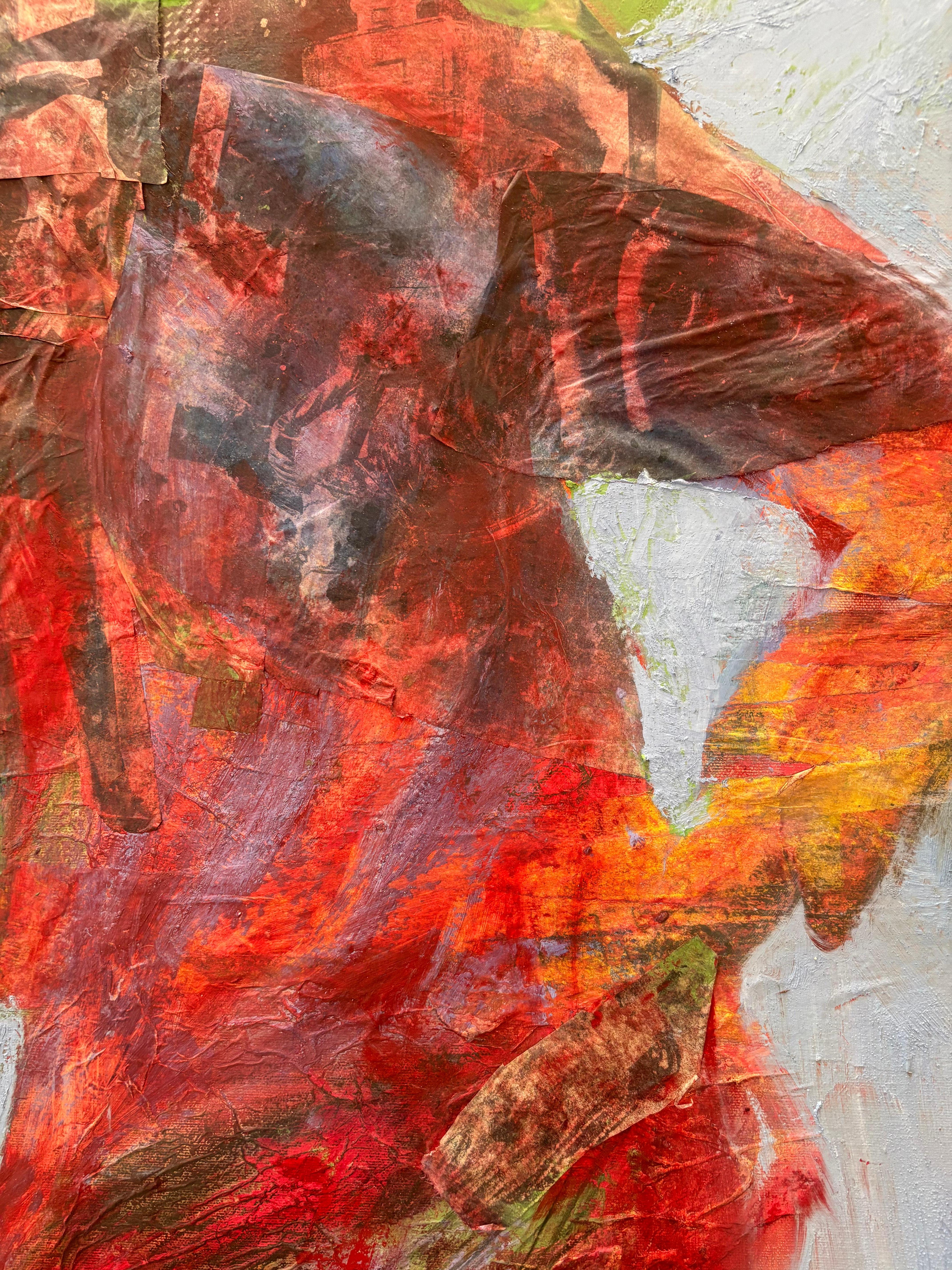 Consultazione figurativa I+I - Figurative Painting Grigio di Majio