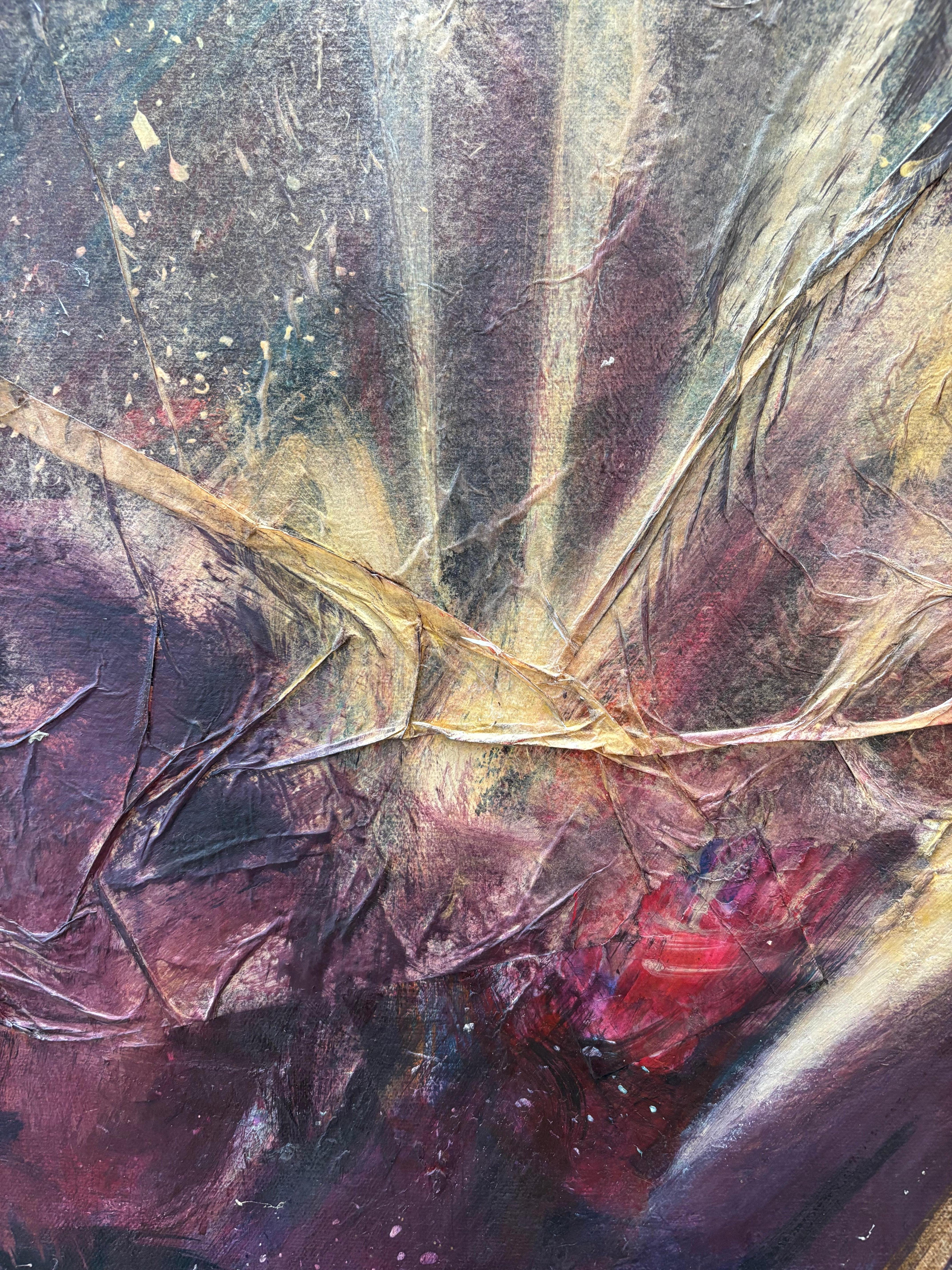 Bildlich I Lichtträger – Painting von Majio