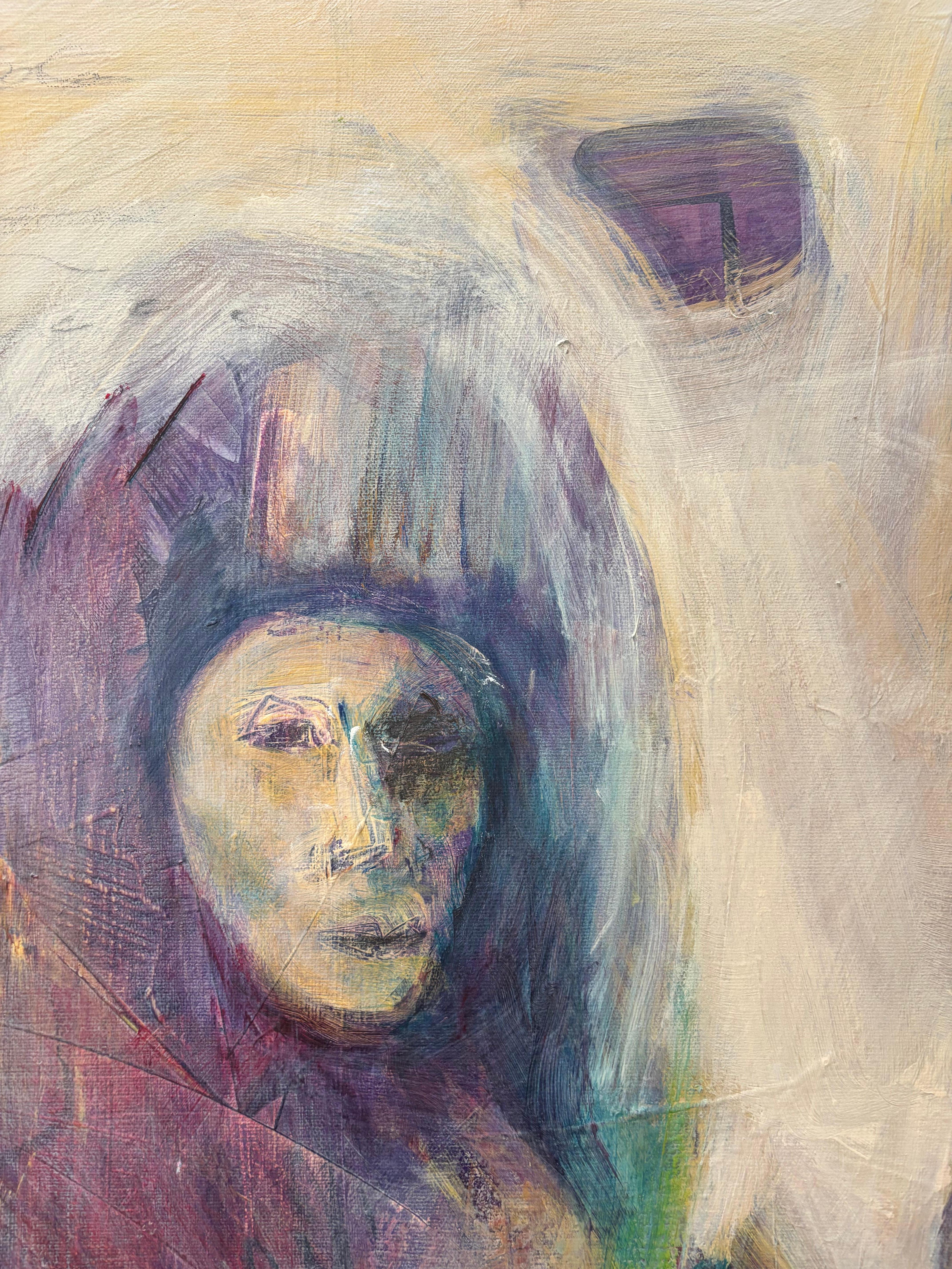 Figurative II Conjuror - Painting by Majio