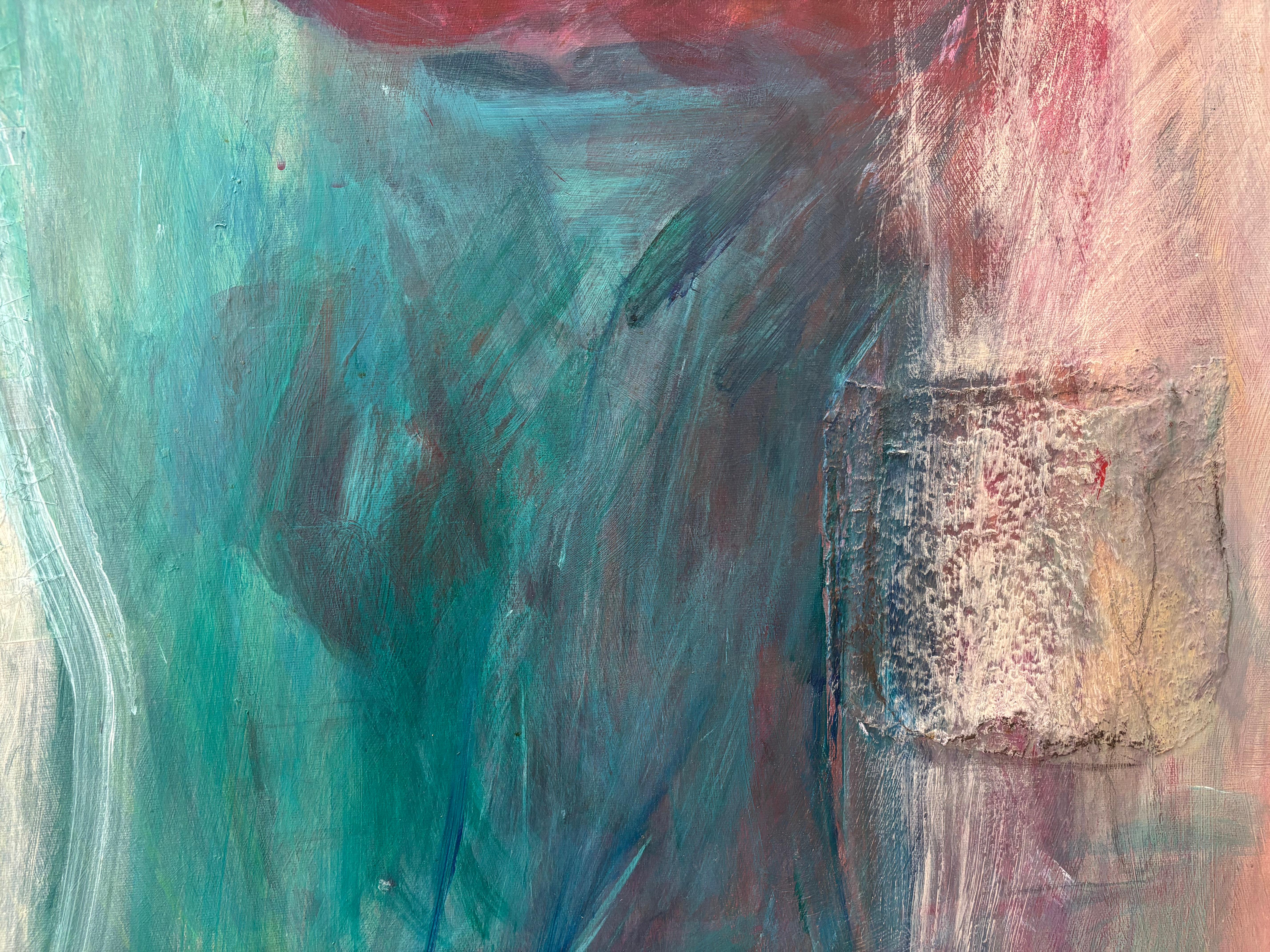 In the series Figurative II, the figures are connected to the spirit world through animals and other ways via folklore, myth and dream. They are archetypal figures, aspects of us which expose another layer of reality beyond that which usually