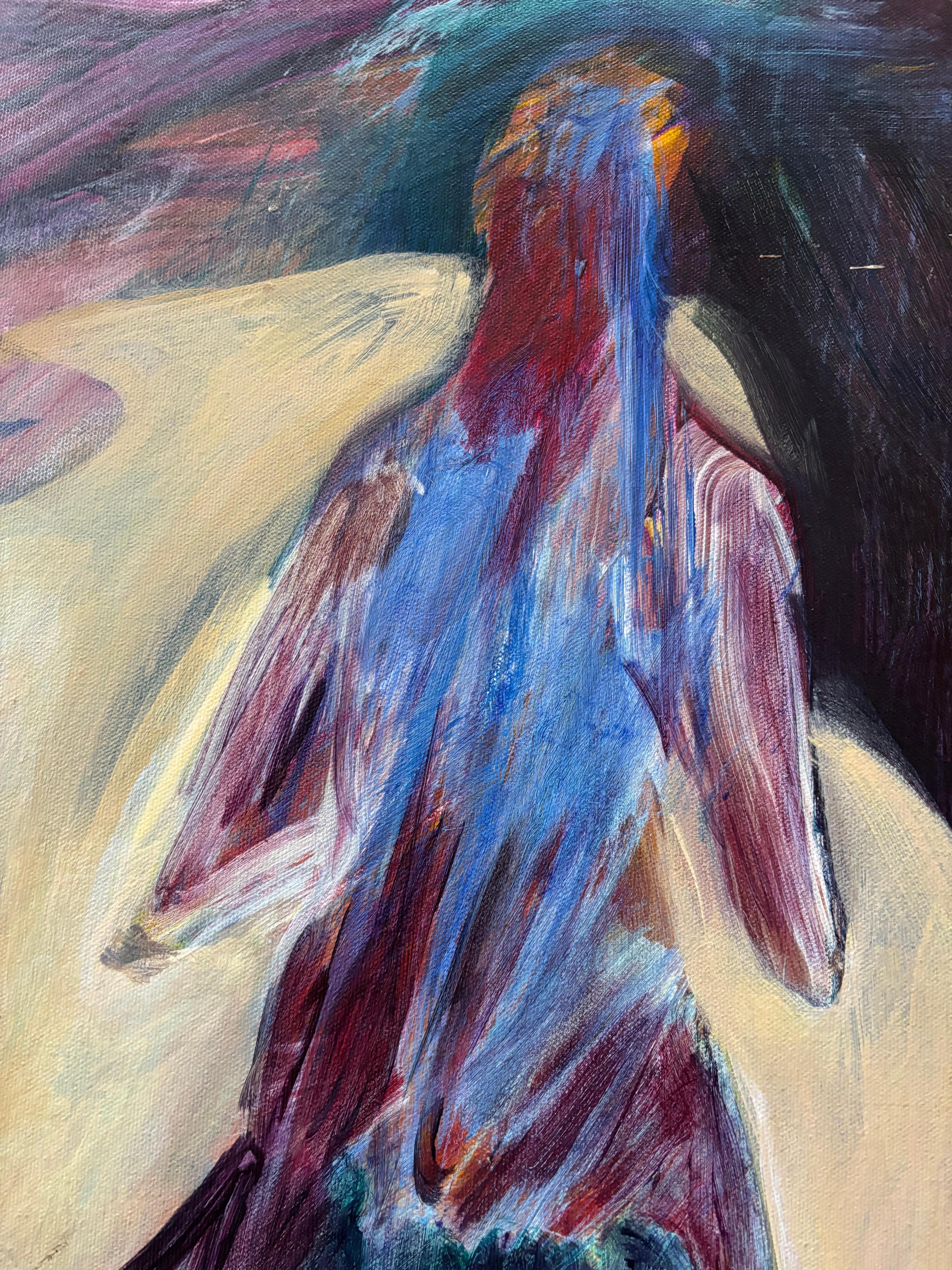 Figure II: Spostamento del rivestimento chiaro - Painting di Majio