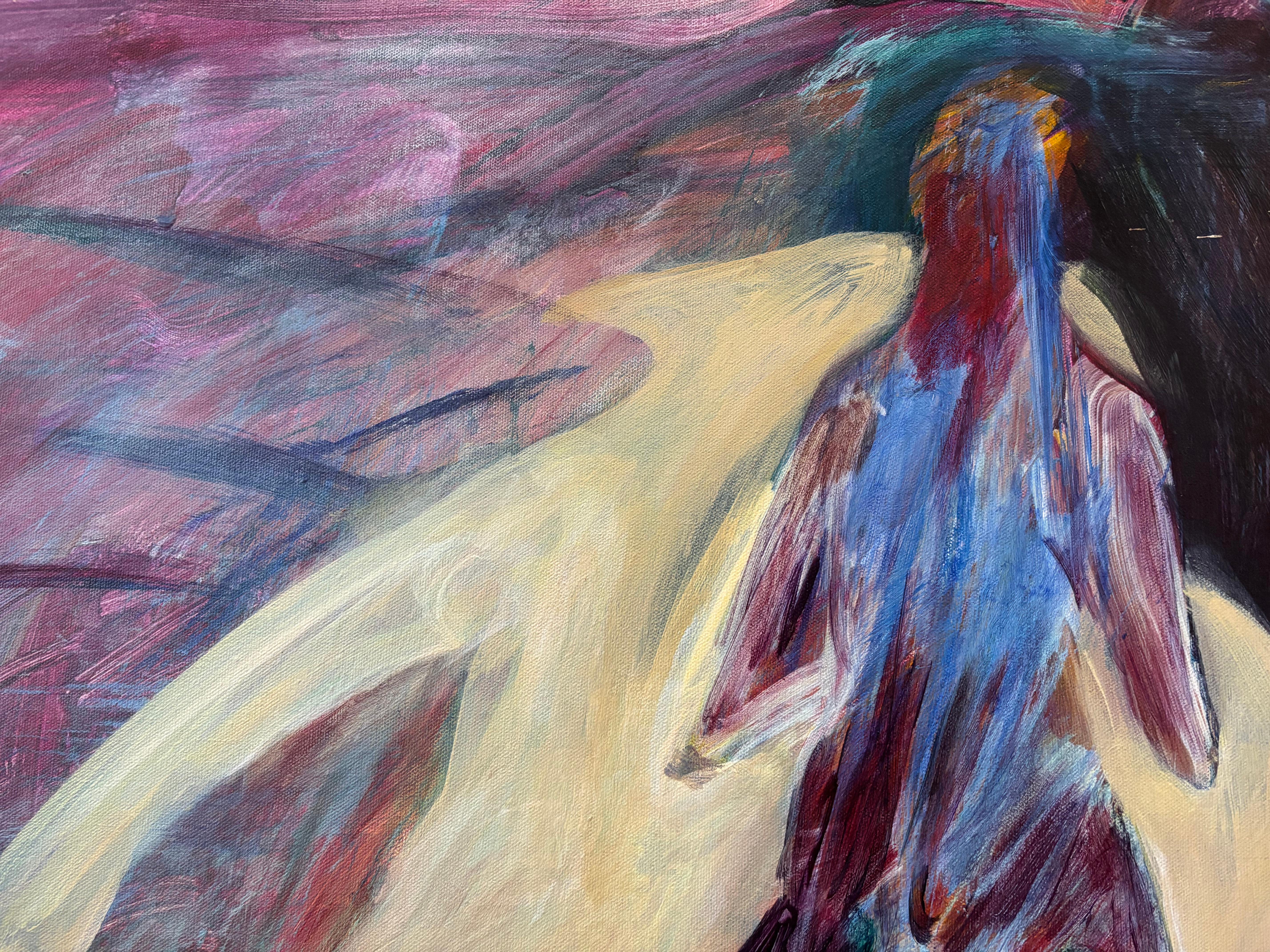 Figure II: Spostamento del rivestimento chiaro - Painting Altro stile artistico di Majio