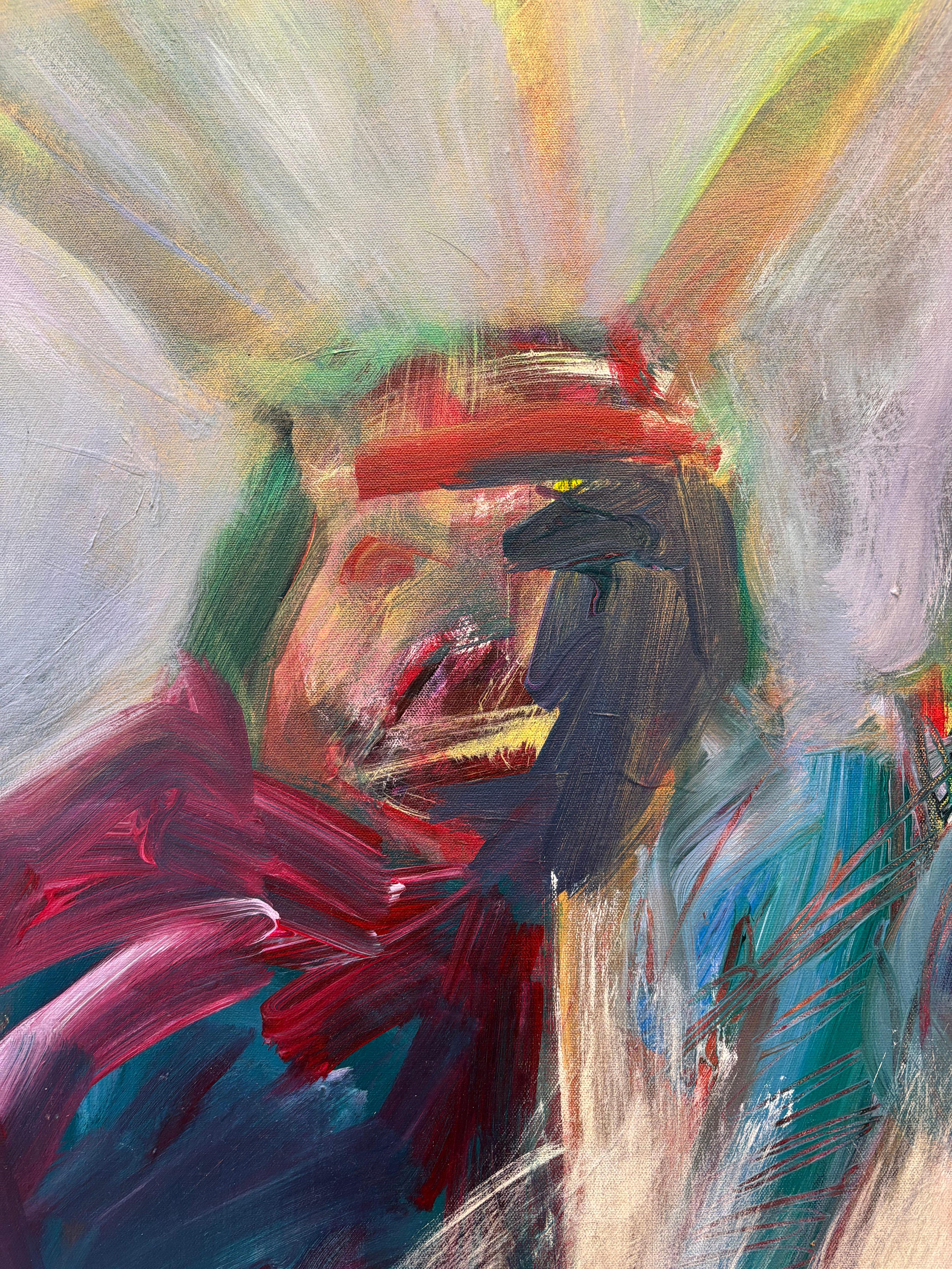 Figures II : Chaman - Autres styles artistiques Painting par Majio