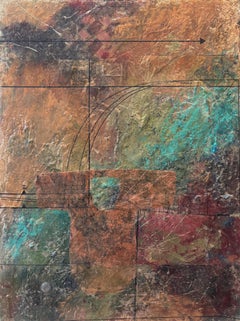 ment Reflection Series-Panel nº 5 Conexión con la naturaleza: cera fría, tejido impreso p