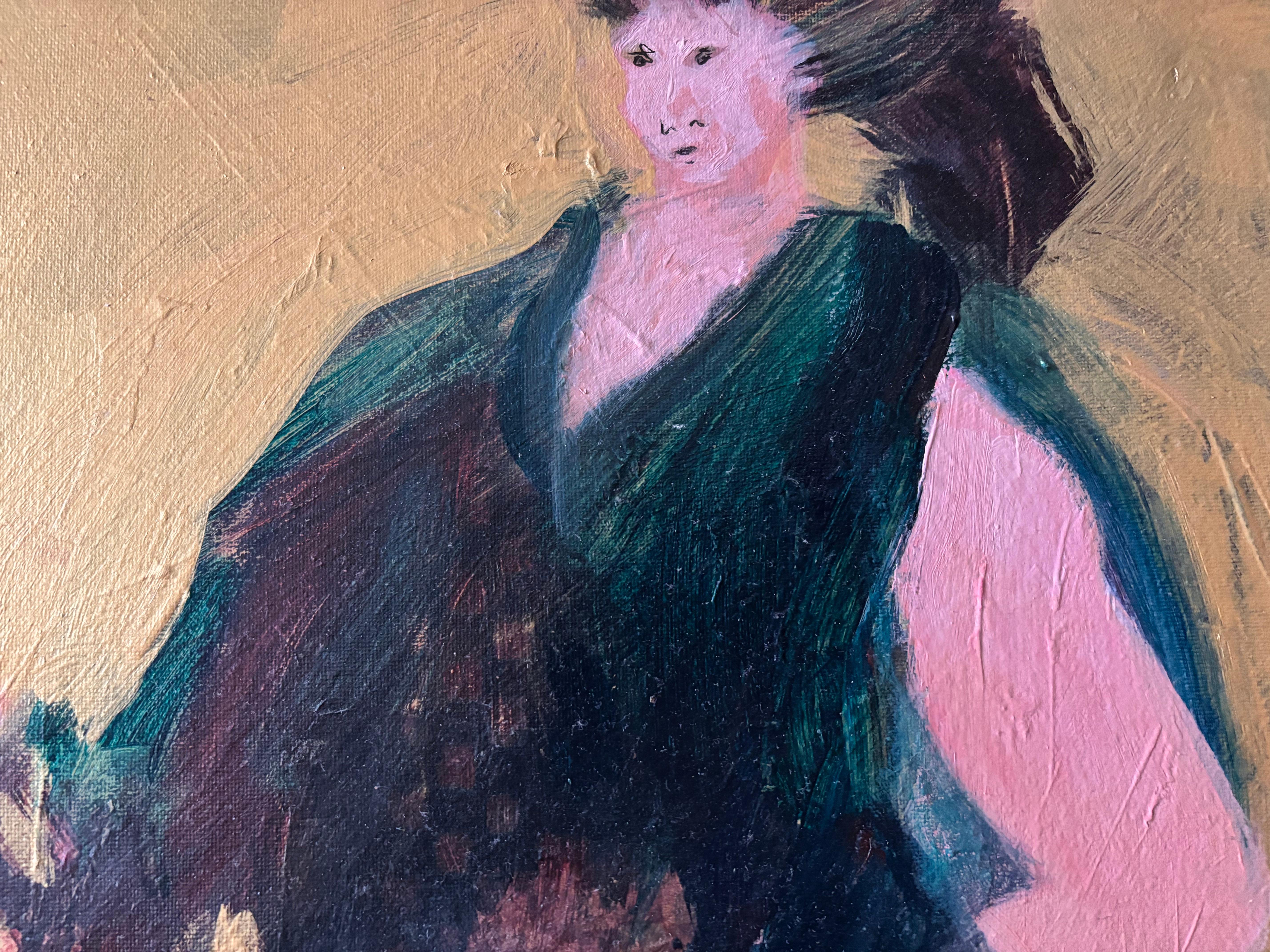 A fundamental kind of play is fingering apertures--- mouth, nose or ear, holes in the sand. These suggest a fundamental archetypal exchange with the physical world. 

These small painting on wood and canvas capture a moment in time through a variety