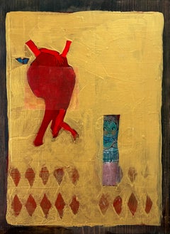Small Wooden Pieces I: Tango and Dolly Dingle Series: Dolly with Diamonds