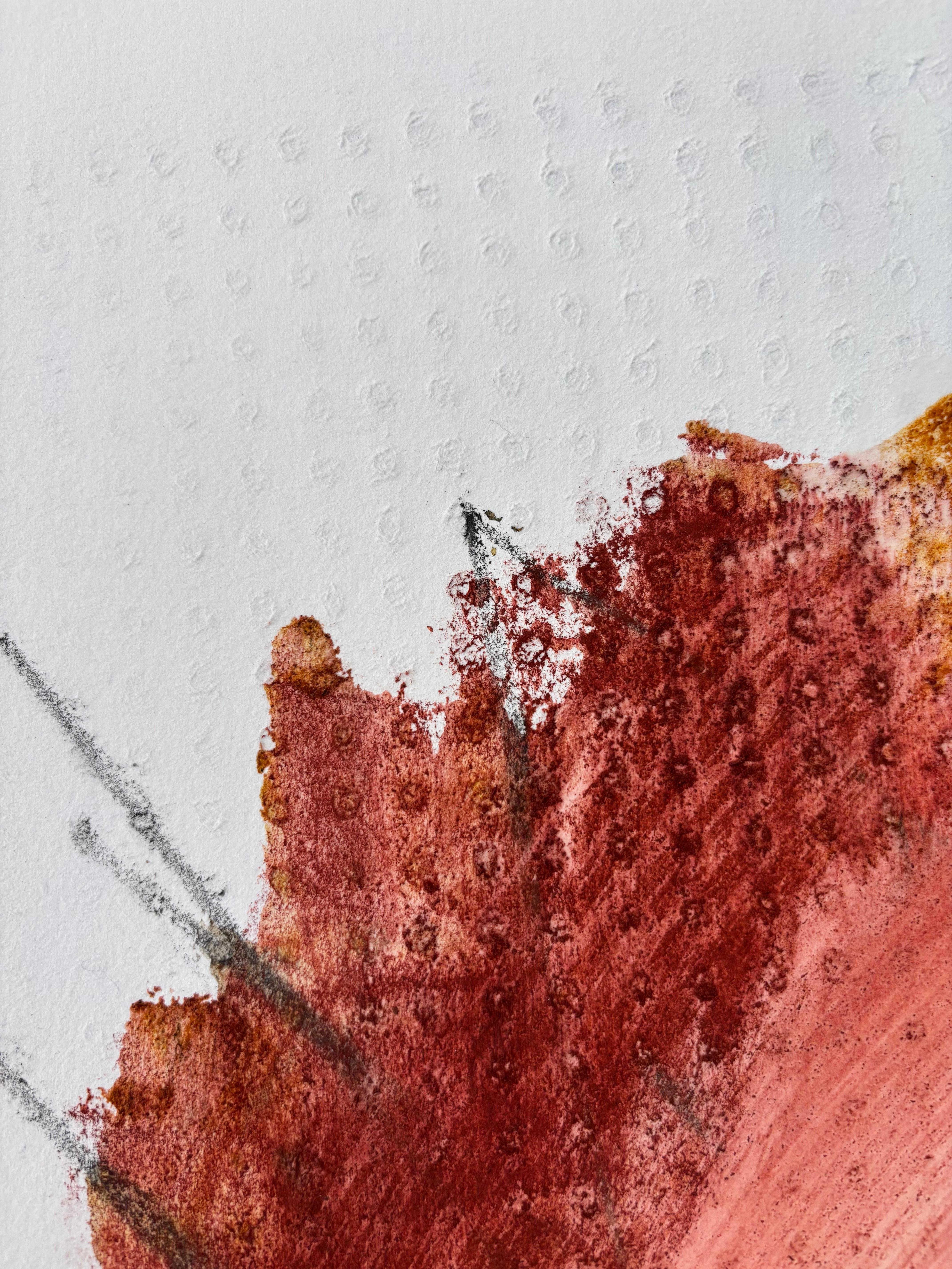 La cattura - Abstract Painting Marrone di Majio