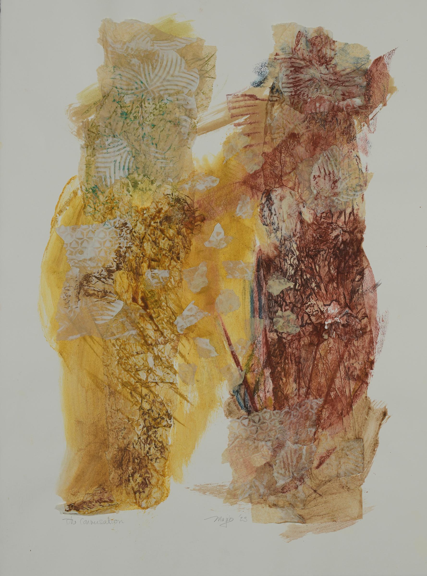 Abstract Painting di Majio - La conversazione