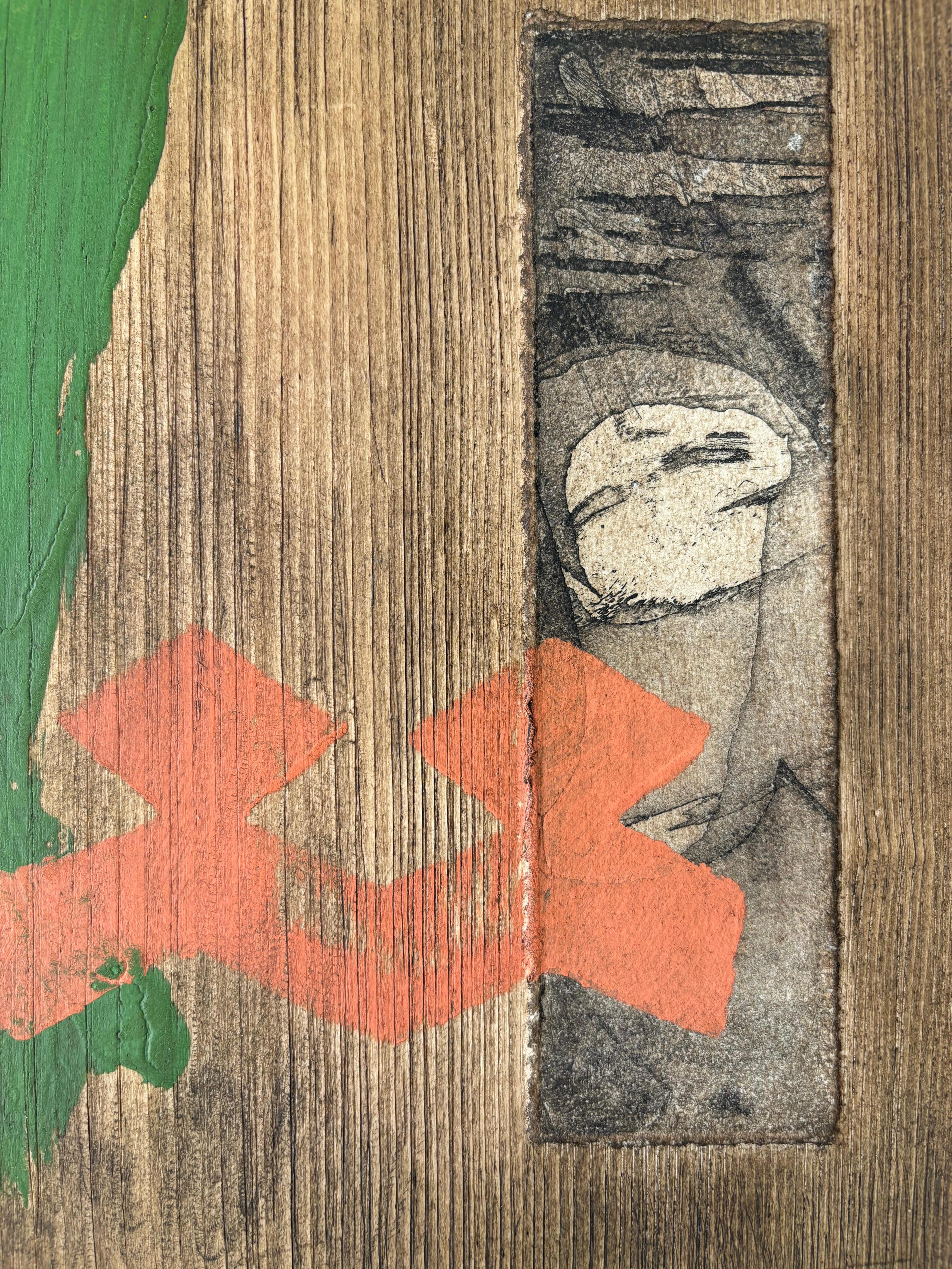 Piccoli pezzi di legno I: Trittico Greene & Greene - Painting di Majio