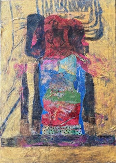 Tyme Generator Cera a freddo, monoprint e olio su tela