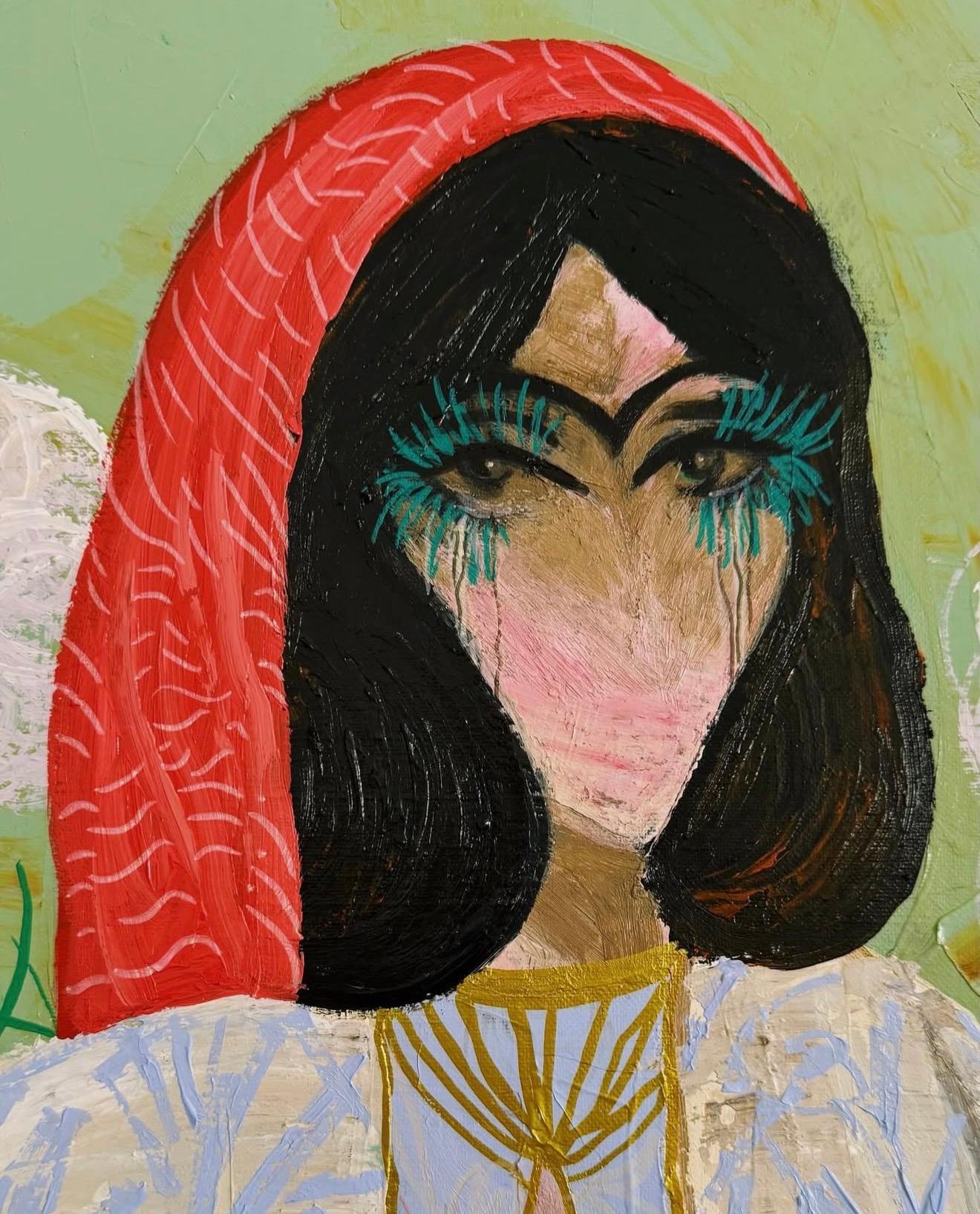 All songs about you, 100x80cm, acrylic on canvas For Sale 1