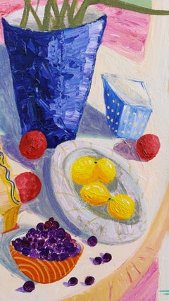 Bouquet, 120x100cm, acrylic on canvas