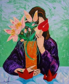 Majnun - Dream, 150x100 cm, acrylic on canvas Dream, 150x100 cm, acrylic on canvas