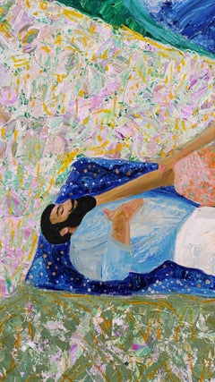 Famiglia, 140x180 cm, acrilico su tela