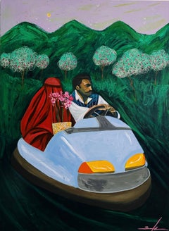 first date, 150x110cm, acrylic on canvas