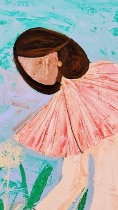 flower of my love, 120x100cm, acrylic on canvas