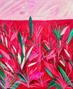 Garden of my dreams, 100x90cm