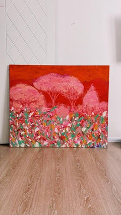 Landscape , 100x120 cm, acrylic on canvas