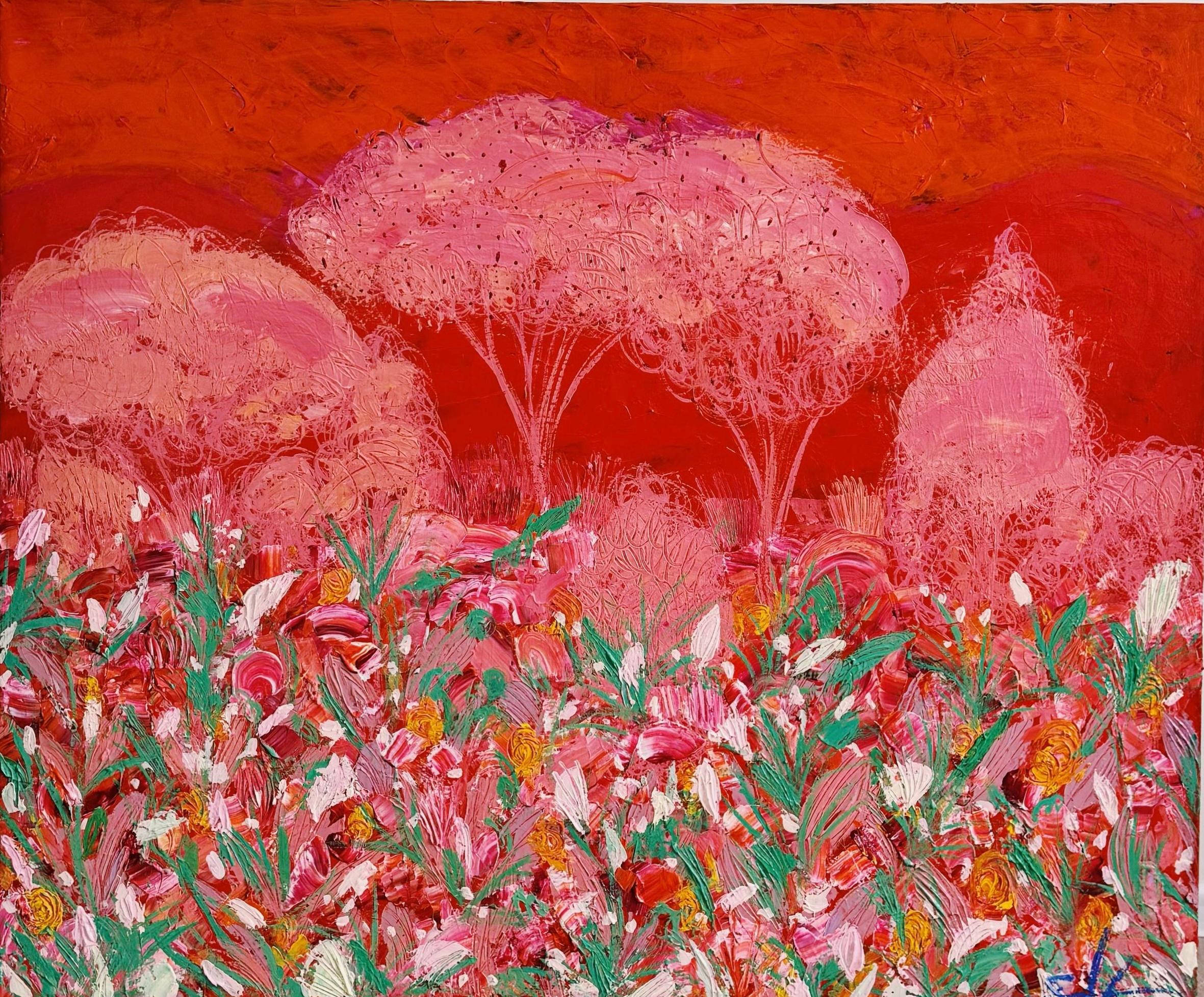 Landscape , 100x120 cm, acrylic on canvas