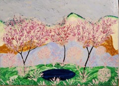 Majnun - Landscape , 110x150 cm, acrylic on canvas Landscape , 110x150 cm, acrylic on canvas