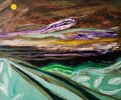 Landscape , 50x60cm, acrylic on canvas