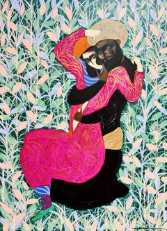 Layli et Majnun, 150 x 110 cm