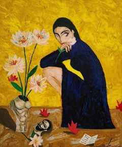 Letter, 120x100cm, acrylic on canvas