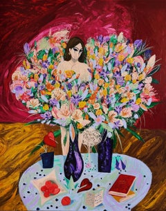 Lettera, 150x130 cm, acrilico su tela