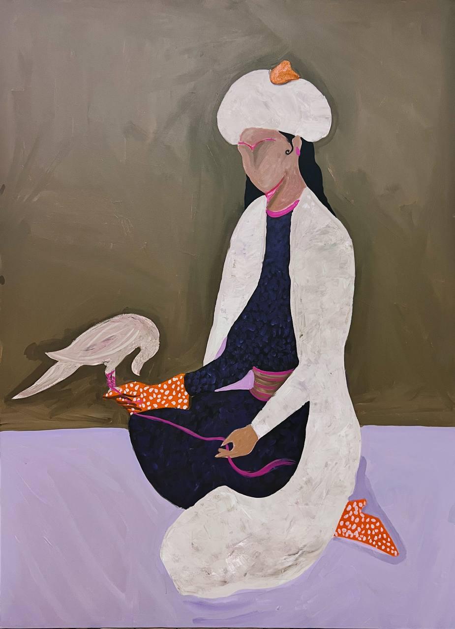Majnun Figurative Painting - Leyli, 150x110cm
