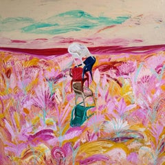 Life after us , 150x150cm, acrilico su tela