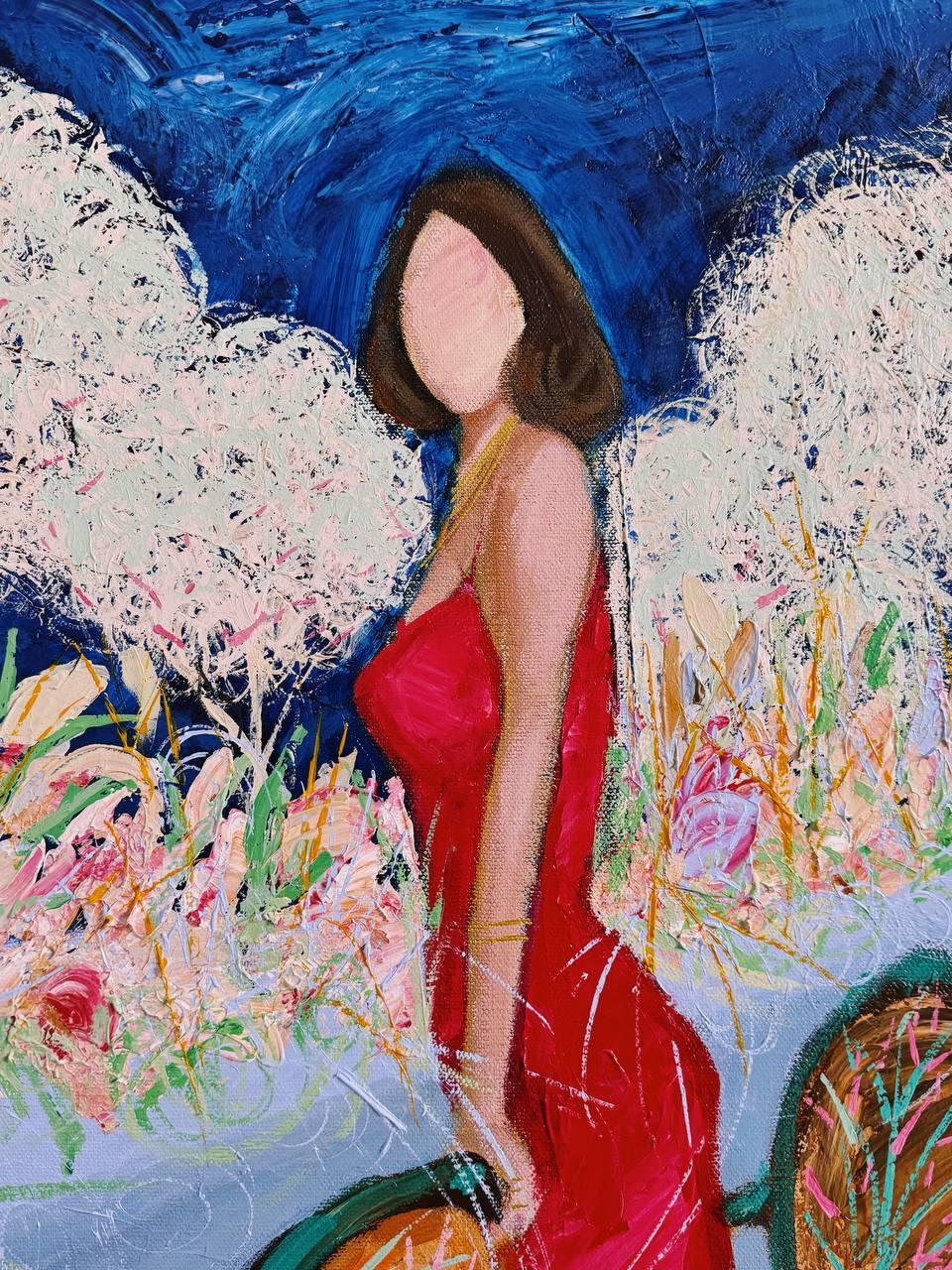 Lonely Hearts Day, 110x90 cm, Acryl auf Leinwand
