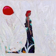 Melancholy, 90x90cm, acrylic on canvas