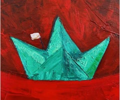 Serie "Pferde", 100x120 cm, Acryl auf Leinwand