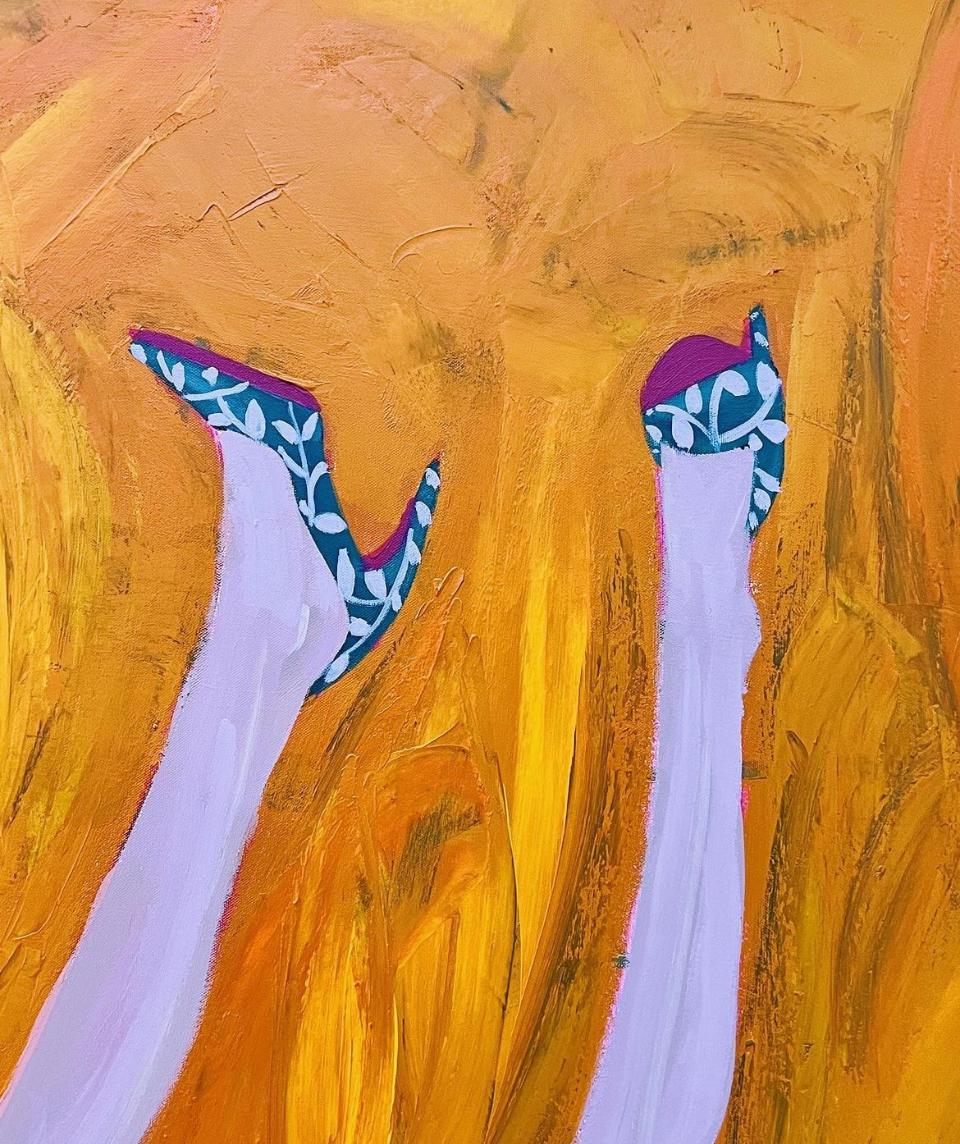 Musa solitaria, 150x110cm 1