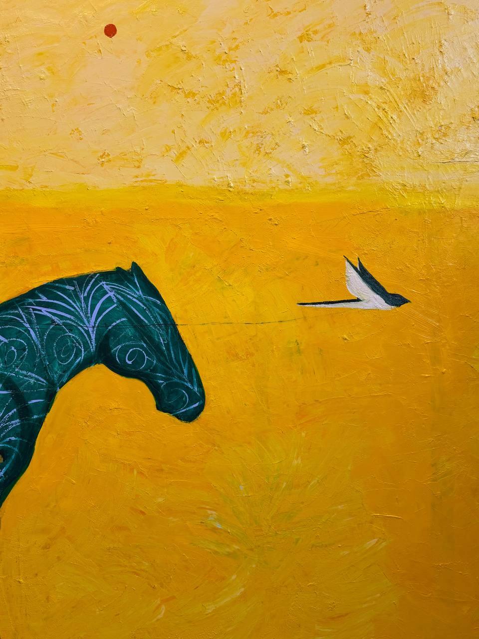 Donde los sueños puedan llegar, 130x180cm, acrílico sobre lienzo en venta 2