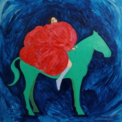 Donde los sueños puedan llegar, 150x150cm, acrílico sobre lienzo